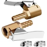 1/4inch Brass Tire Inflator Lock on Air Chuck, Air Compressor Tire Inflator7874