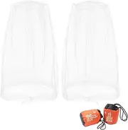 Benvo Head Net Mesh, Protective Cover Mask Face from Insect Bug Bee Mosquito Gnats for Any Outdoor Lover- with Free Carry Bags
