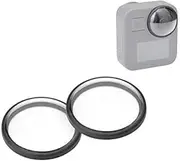 PULUZ 2 PCS Acrylic Protective Lens Cover for GoPro Max, Camera Cover Case Protector Sports Accessories