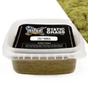Huge Miniatures Static Grass, Yellowed Green 2mm Spring Autumn – 8oz Container