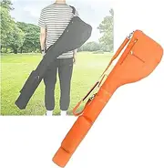 Golf Club Bag, Foldable Golf Club Storage Training Case,Portable Golf Putter Organizer Bag Hold 6 to 9 Clubs, for Outdoor Travel Training Club Garage