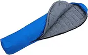 Cotton Sleeping Bag for Camping for 3-Season Breathable Water-Repellent Windproof Portable Lightweight Backpacking Sleeping Bag for Adults