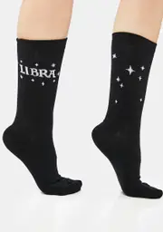 Love Like Libra Crew Socks
