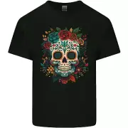 Sugar Skull DOTD Day of the Dead Kids T-Shirt Childrens