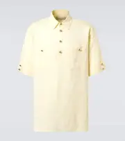 [Valentino] Valentino Linen shirt UK 16 yellow