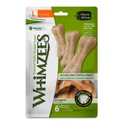 Whimzees Medium/Large 9 Pack of Dental Ricebone Dog Treats