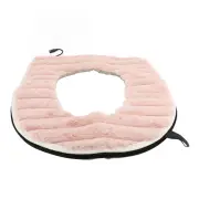 AU (43x37cm Light Red)Toilet Heated Cover USB Powered Cushion Warmer W