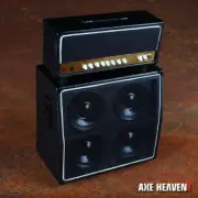 Axe Heaven Marshall Classic Black Amplifier Head w 4 x 12 Speaker Cabinet Replic