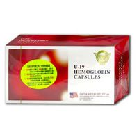 ★永好藥局★ U-19 HEMOGLOBIN HERB CAPSULES 血紅素膠囊 60粒