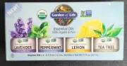 Garden Of Life - Essential Oil Starter Kit Lavender Peppermint Lemon Tea Tree