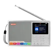 Portable Radio FM/+ Digital Radio with RDS, 2.4Inch LCD Display, 607994