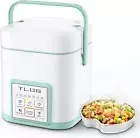 Mini Rice Cooker 2 Cups Uncooked,1.2L Portable Rice Cooker, Travel Rice Cooker S