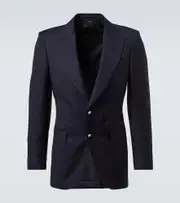 [Tom Ford] Tom Ford Dyllan pinstripe virgin wool suit AU 90 blue