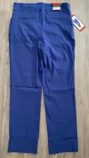 M Women's Hilary Radley Blue Built-in Tummy Control Pull On Pants NEW