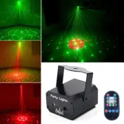 30 Patterns Laser Stage Lighting R/G LED USB Projector Light Party Disco Lamp