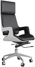 CVBFDB High Back Boss ChairOffice ChairComfortable SeatComputer ChairStudy ChairPresident Chair(White-Mountain peach7)