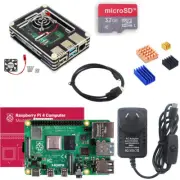 Raspberry Pi 4 2GB 4GB 8GB Starter Kit Case with Fan Power Supply Heatsink HDMI