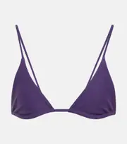 [Jade Swim] Jade Swim Via triangle bikini top AU 14 purple