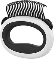 Grooming Comb For Dogs,Pet Hair Removal Tool - Grooming Comb With Panda Design For Shedding Season Care, Puppy Training & Long-Haired Breeds