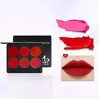 6 Colors Lipstick Palette Lip Glosses Palette Matte Lipstick