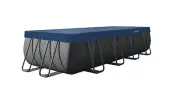 Intex 18FT X 9FT Rectangular AllSeason Deluxe Winter Pool Cover for Above Ground