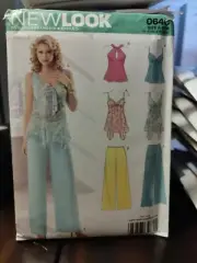 New Look sewing pattern #0640 to make tops and wide leg pants 8-18