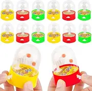 Hooqict 28PCS Mini Basketball Shooting Games Basketball Finger Game Basketball Party Favors for Kids Basketball Mini Handheld Shooting Ball - Stress Relief