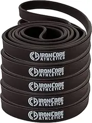 Premium Exercise Bands - Ultra Durable, Non-Slip, Comfort-Edge Resistance - Tested Over 30K Pulls - Three