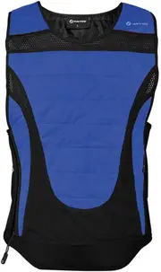 Inuteq Bodycool Pro-X cooling Vest, black-blue, Size XL for Men Black Blue