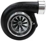 Aeroflow Boosted 6662 .82 S/S Dual V-Band Outlet GTX3582 Black - AF8005-3020BLK