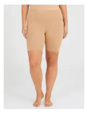 [Taking Shape] Bamboo Anti Chafe Crop Short in Natural
