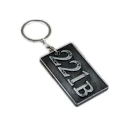 Detective Sherlock 221B Keychain Car Keyring Multi-Functional Tool Key Holder Pendant?Auto Parts
