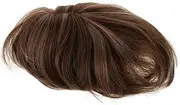 WOFASHPURET Piece for Women Short Synthetic Hair Wig Breathable Topper Chic Design Flax Adds Volume Conceals Strands