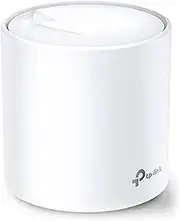 TP-Link AX3000 Whole Home Mesh Wi-Fi 6 System - Covers up to 260 Sq. M, Replaces Routers and WiFi Extenders, Parental Control, Compatible with Alexa, 1-Pack (Deco X60(1-Pack))