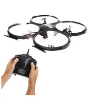 SereneLife Drone Quad-Copter Wireless Uav with HD Camera & Video Monitor