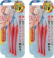 KAI Petit Eyebrow Safety Guard Razor L-Shape 3 Count 2Packs Japan