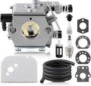 [Carbhub] Carburetor Compatible with Stihl Chainsaw 010 012 009 011 Replaces C1S-S1D WA 56C WT-21 1120 120 0605 1120 120 0600 1120 120 0603