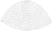 QANYEGN Rubber Fishing Mesh, Fishing Landing Net Soft Rubber Mesh, Trout Bass Fishing Catch and Release Net for Freshwater Saltwater Fishing