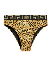 patterned bikini bottoms 1,2,3,4,5 yellow