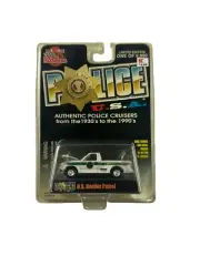 Racing Champions Police USA US Border Patrol 99 Ford F150 Stepside Pickup Truck