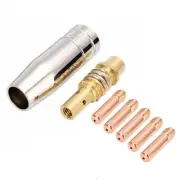 High Performance Mig Welding Supplies 7PCS MB15 15AK Contact Tip 0 81 01 2mm