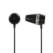 Koss-Headphones Sparkplug Vc K In-Ear Stereophone Mic Black Element Connects To