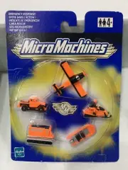 Micro Machines 2000 Orange Emergency Response-Rare sealed