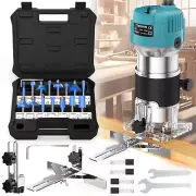 Router Tool, 110V 800W Compact Palm Wood Router Tool for Woodworking, Electri...