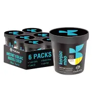 Hethstia Konjac Noodles Instant Miso Soup Cup – 6 Packs Shirataki Pasta Angel...