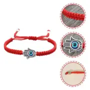 Hamsa Hand Braided Bracelet Couple Bracelets Red String Bracelet