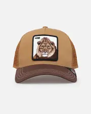 [Goorin Bros] Goorin Bros The Lion King Trucker Snapback Tan - Size ONE ONE Tan