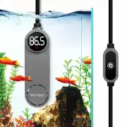 boxtech Betta Fish Tank Heater - Small Aquarium Heater 75w for Turtle Tank wi...