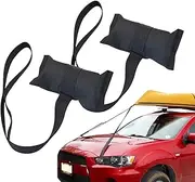 Tie Down Straps,Car Straps for Roof | Motorcycle Strap Open The Hood, Double Hook, and for Kayak Fixed Car Fixed Wynott