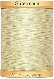 Gutermann Natural Cotton Sewing Thread 800m 828 - per Spool